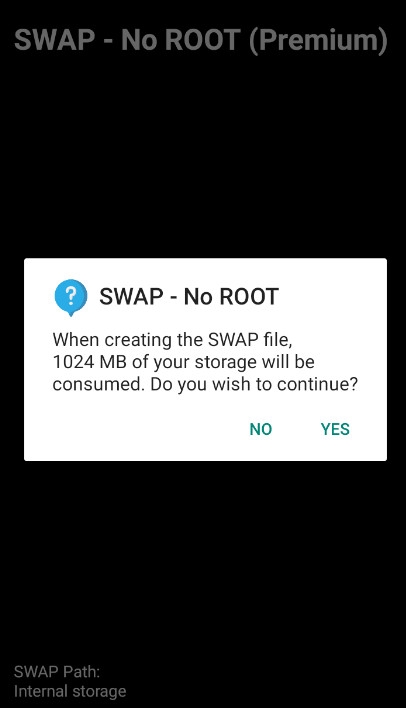 SWAP - No ROOT