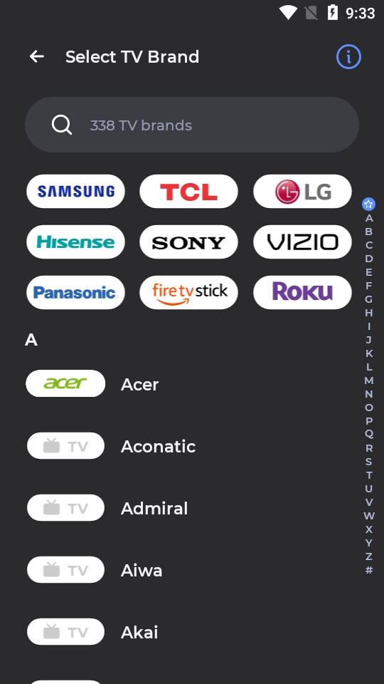 TV Remote Control
