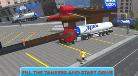 牛养殖牛奶运输(CattleFarmingMilkTransport)