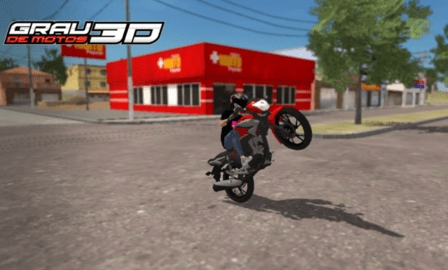 3D摩托车