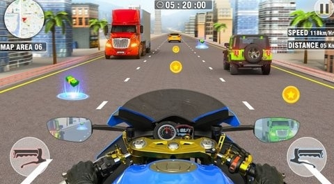 公路摩托车骑手驾驶（Highway Racer: Bike Driving 3D）
