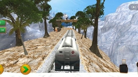 山地油罐车驾驶模拟