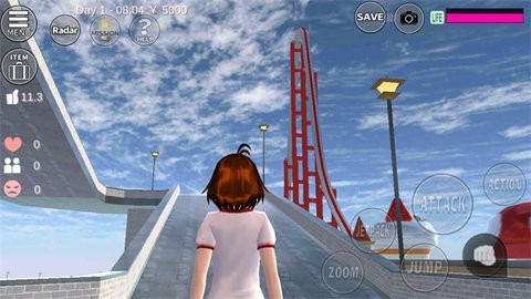 sakura school simulator英文版1.045.01版