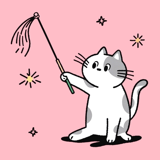 逗猫玩