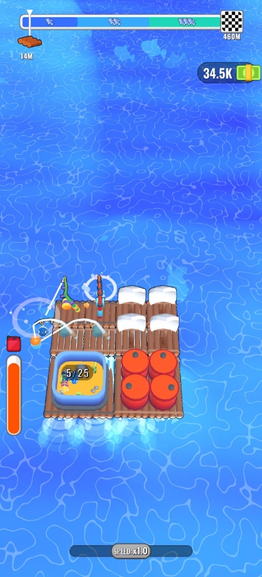 漂流钓鱼