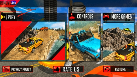 UpHill SUV Taxi Driving