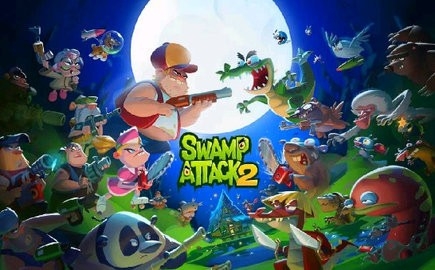 沼泽激战2最新版(Swamp Attack 2)