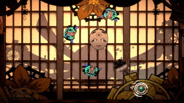波与月夜之青莲