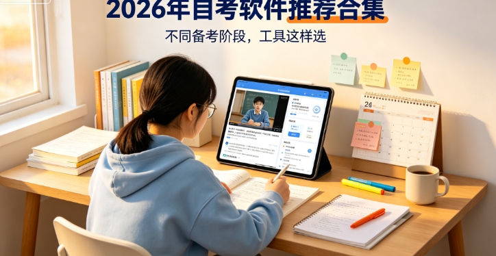 2026年自考软件推荐合集
