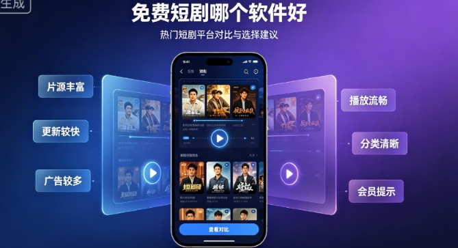 免费短剧哪个软件好