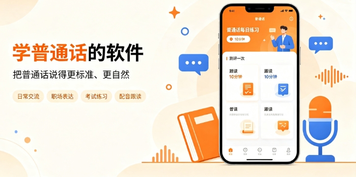 学普通话的软件