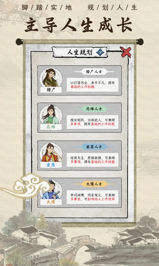 古代乡村人生