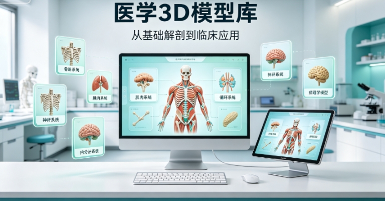 人体模型医学模型软件合集