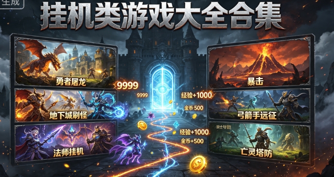 挂机类游戏大全合集