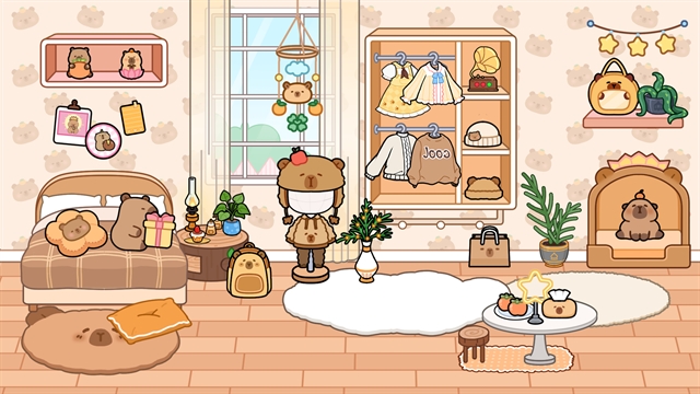 优优的娃娃装扮小屋
