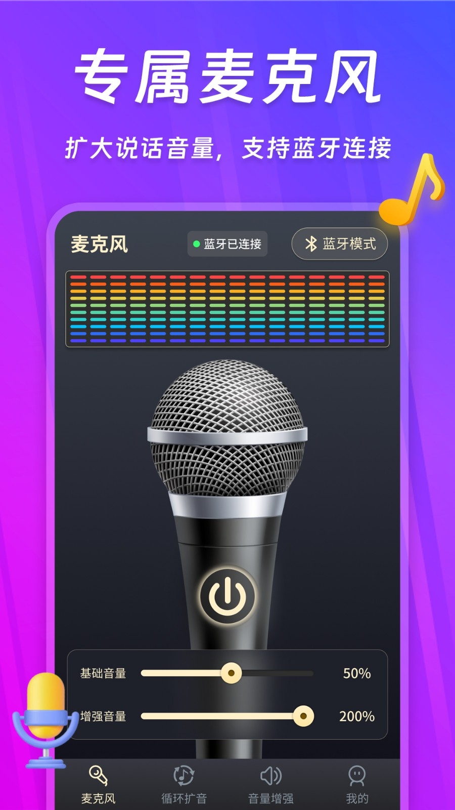 话筒扩音器
