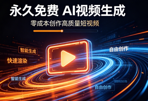 永久免费的ai视频生成软件
