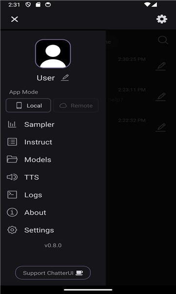 ChatterUI