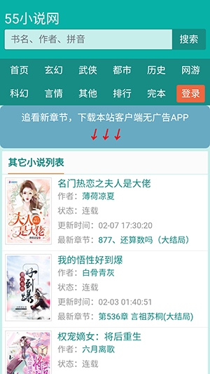 55小说网