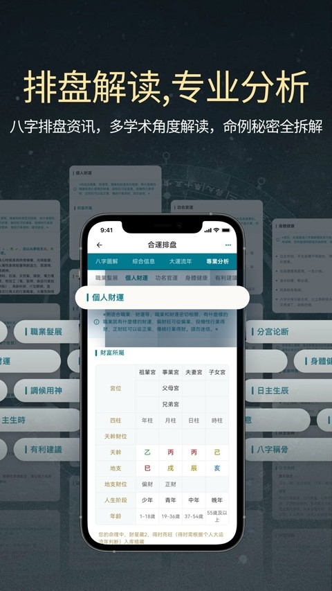 论玄排盘